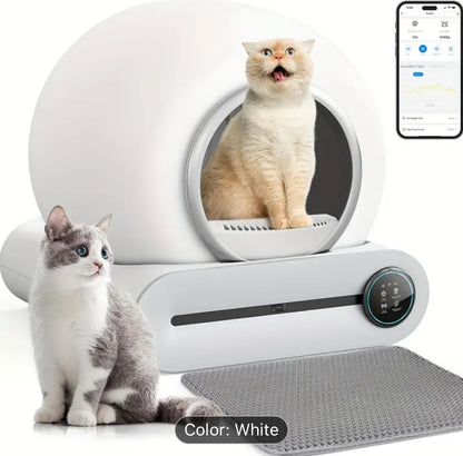 SmartCat Automatic Self-Cleaning Litter Box - 65L+9L Capacity