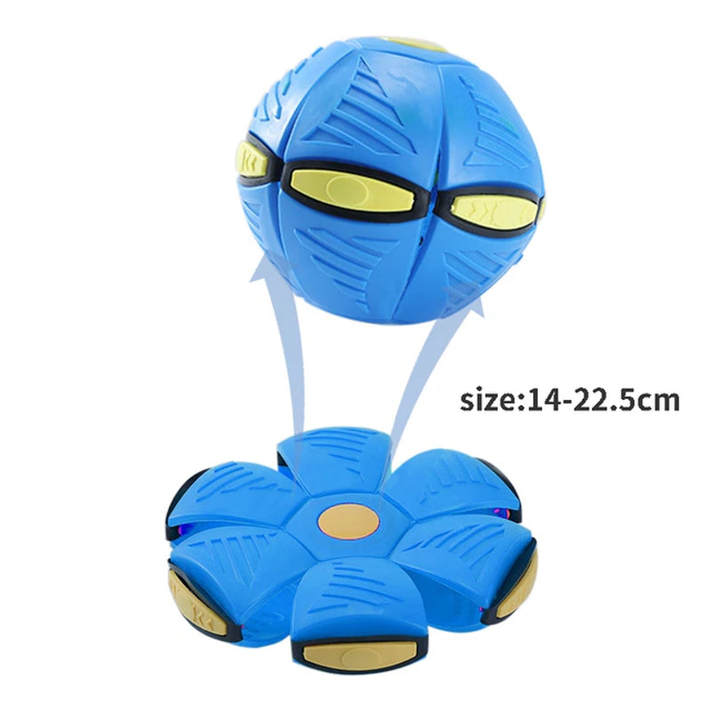 Futurism Saucer Ball Dog Toys Magic Funny Pet Toy Flying Saucer Outdoor Dog Training Toy Pelota Perro Dogs Accessoires